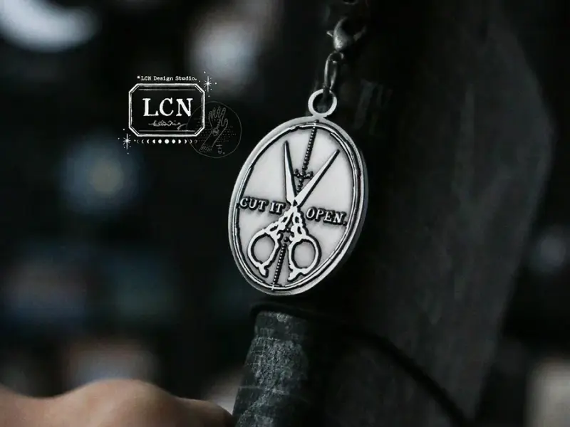 LCN Double Sided Metal Charm - Paperlover