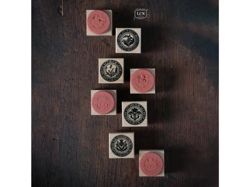 LCN Rubber Stamp Set - Flower Meanings