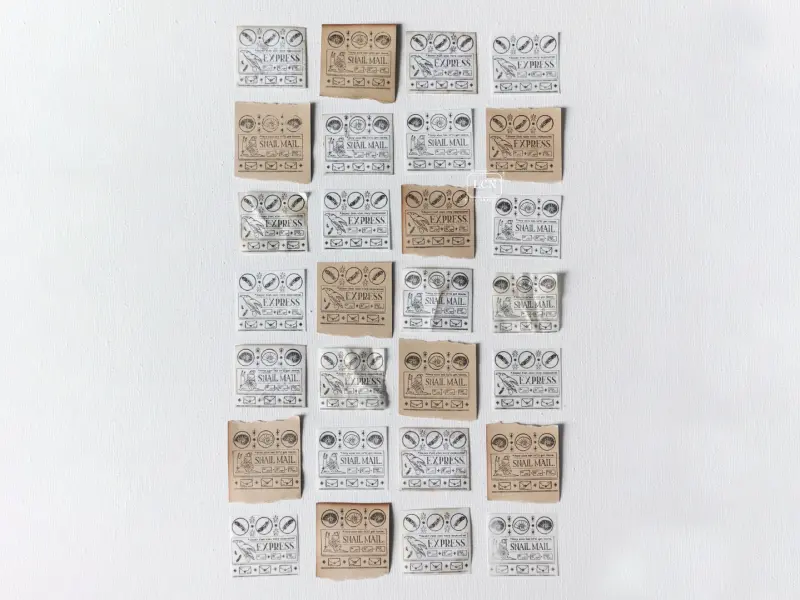LCN Postal Signs Rubber Stamp - Set 1