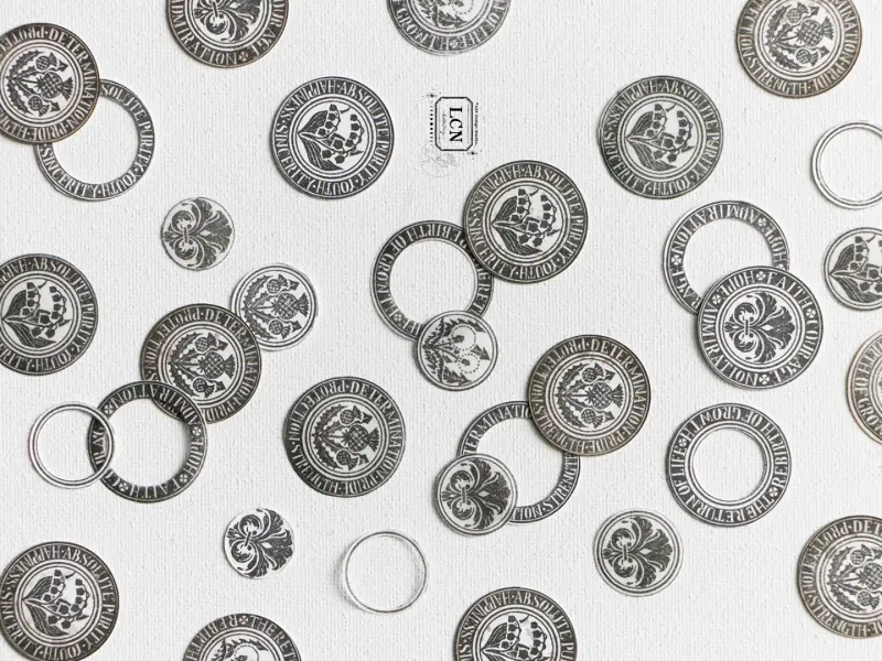 LCN Rubber Stamp Set - Flower Meanings