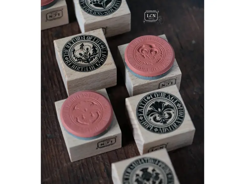 LCN Rubber Stamp Set - Flower Meanings