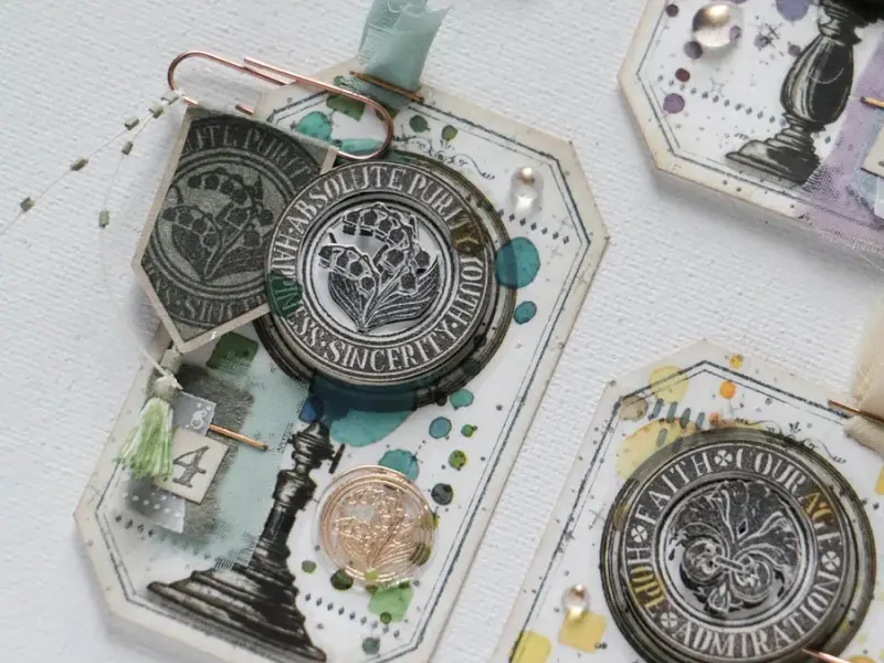 LCN Rubber Stamp Set - Flower Meanings