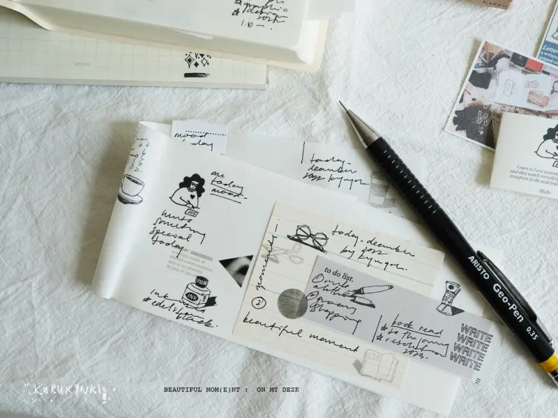 Kurukynki Stamp Set Beautiful Moment - Write