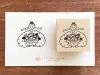 Stamp Marche Girl Rubber Stamp - Strawberries