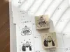 Stamp Marche Girl Rubber Stamp - Strawberries