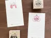 Stamp Marche Girl Rubber Stamp - Strawberries