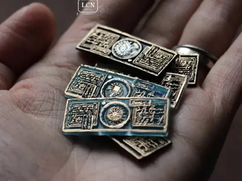 LCN Wax Seal Stamp - Magnifier Writing Tools