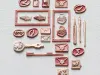 LCN Double-Sided Mini Wax Seal Stamp - Star 9