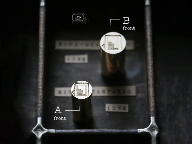 Pre-Order LCN Double-Sided Mini Wax Seal - Stamp And Tag