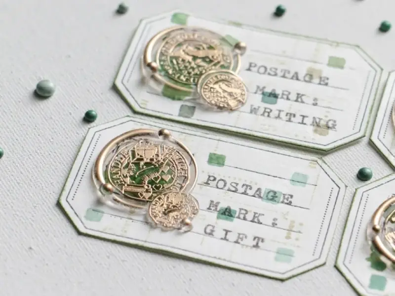 Pre-Order LCN Wax Seal Stamp Postage Mark - Write Stamp