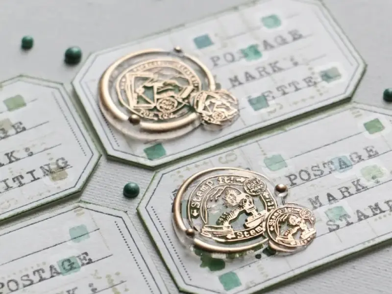 Pre-Order LCN Wax Seal Stamp Postage Mark - Write Stamp