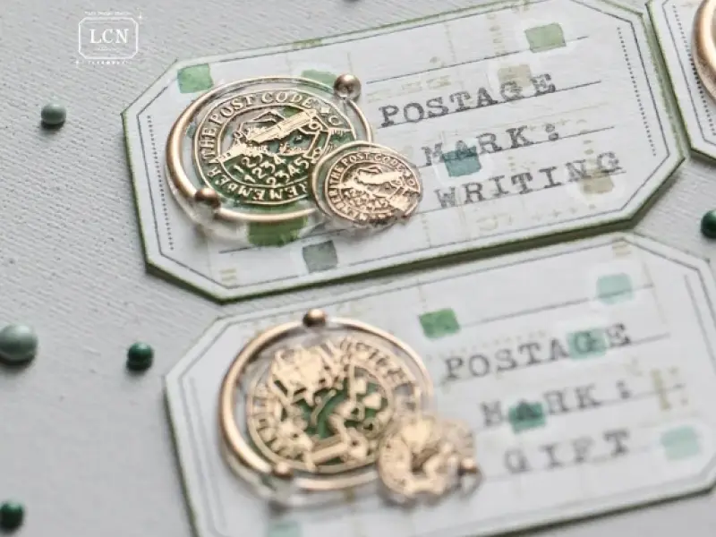 Pre-Order LCN Wax Seal Stamp Postage Mark - Write Stamp