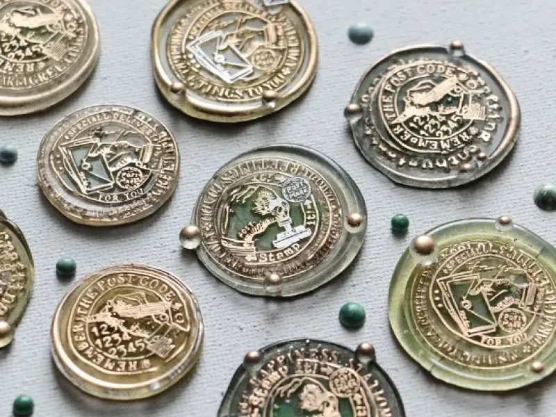 LCN Wax Seal Stamp - Magnifier Writing Tools