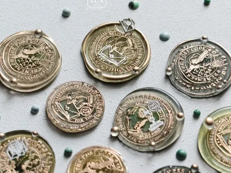 Pre-Order LCN Double-Sided Mini Wax Seal - Stamp And Tag