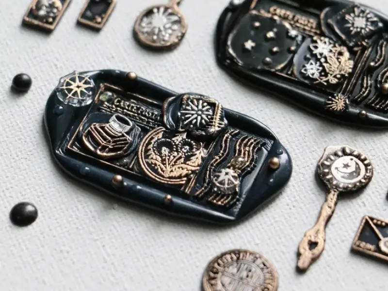 Pre-Order LCN Double-Sided Mini Wax Seal - Stamp And Tag