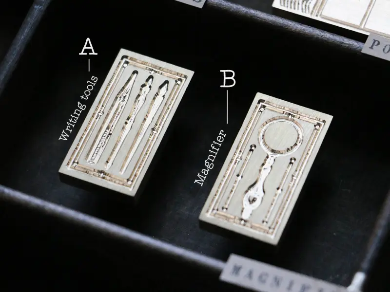 LCN Wax Seal Stamp - Magnifier Writing Tools