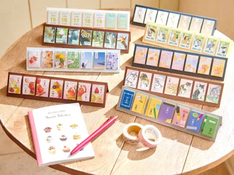 Pre-Order 2024 Himekuri Daily Sticky Calendar - Story