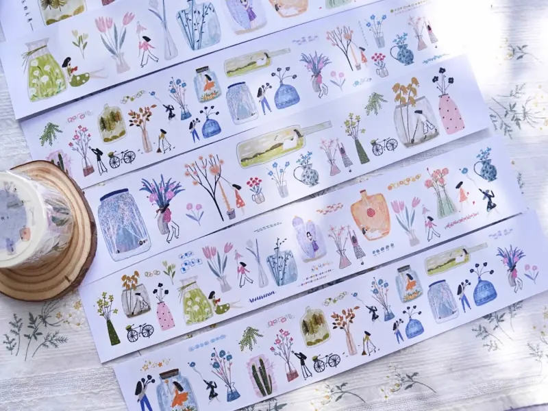 Wanle Studio Washi Tape Vol.5  - Some Bottles