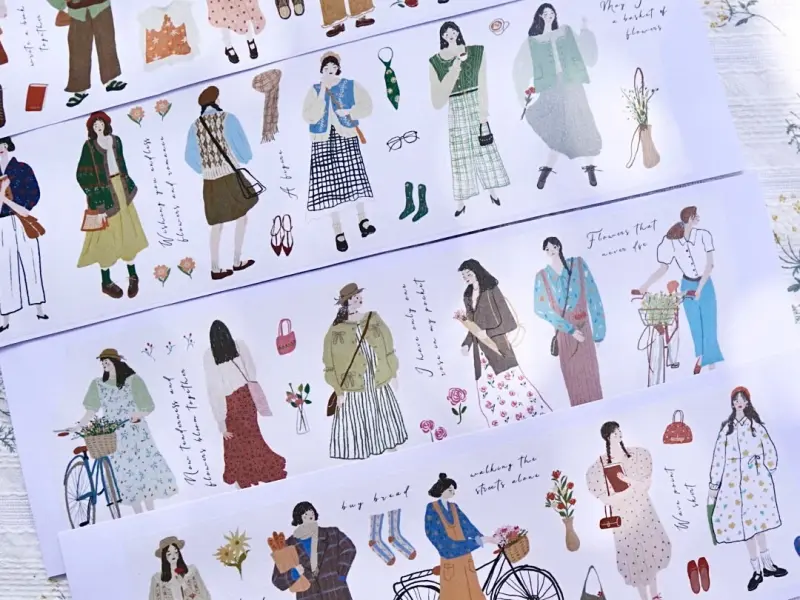 Wanle Studio Washi Tape Vol.2  - Everyday Autumn