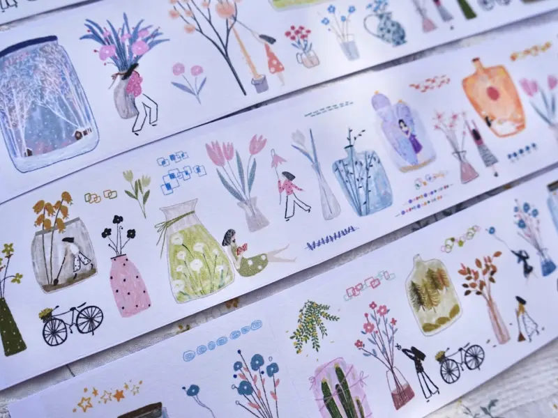 Wanle Studio Washi Tape Vol.5  - Some Bottles