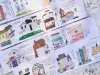 Wanle Studio Washi Tape Vol.5  - Row Of Houses