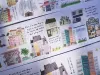 Wanle Studio Washi Tape Vol.5  - Row Of Houses
