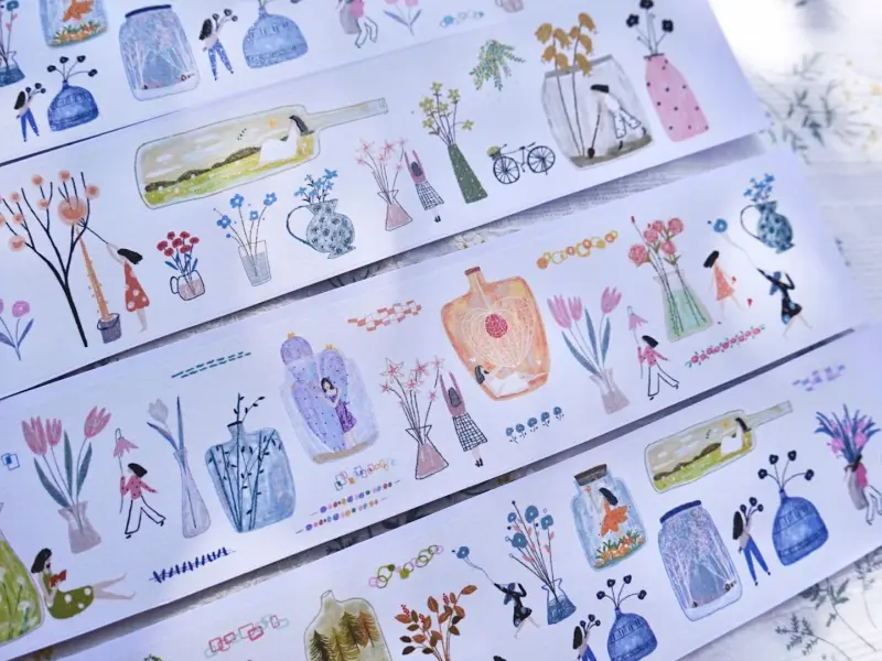 Wanle Studio Washi Tape Vol.5  - Some Bottles