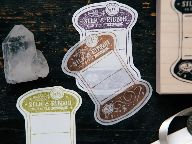 Pre-Order OURS Rubber Stamp - Thread Card