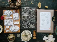 OURS De Fleur Clear Stamp Sheet