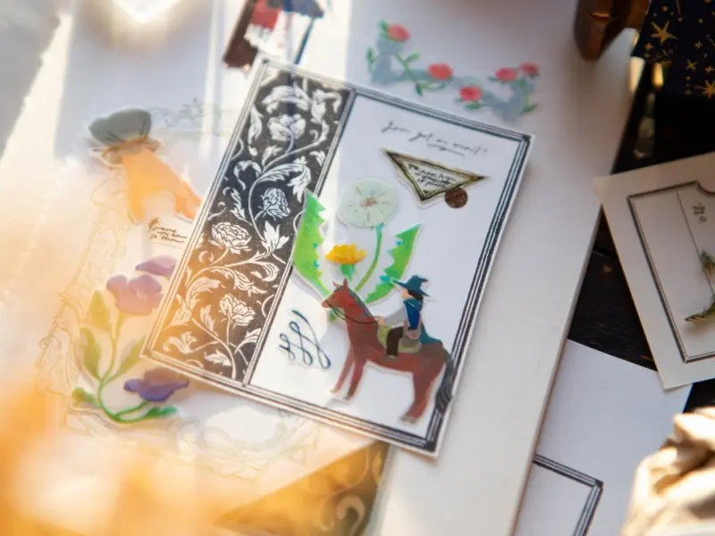 OURS Rubber Stamp - Flower Frame A