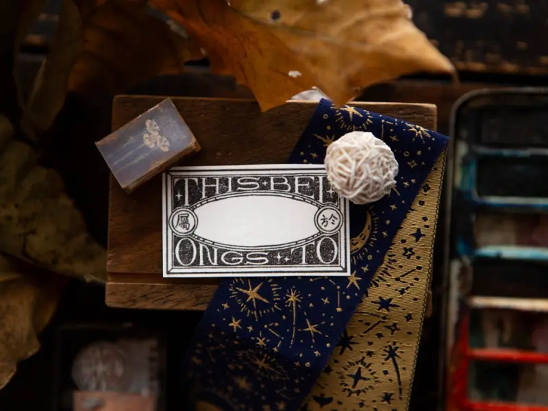 OURS Rubber Stamp - This Belongs To