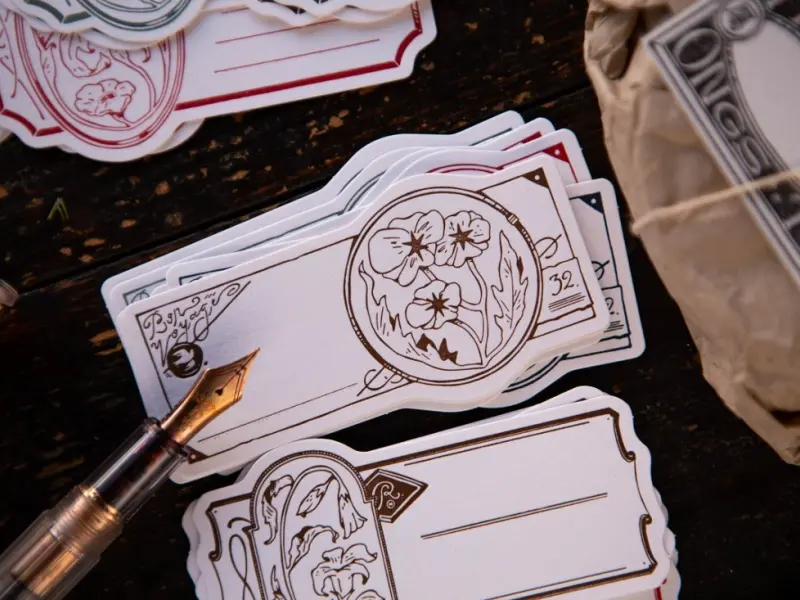 OURS Wayfarer's Note Letterpress Card