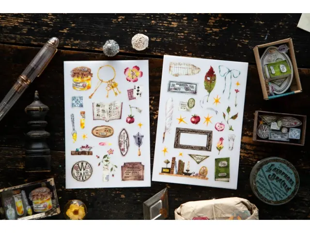 OURS Transfer Stickers - Desk of Botanist
