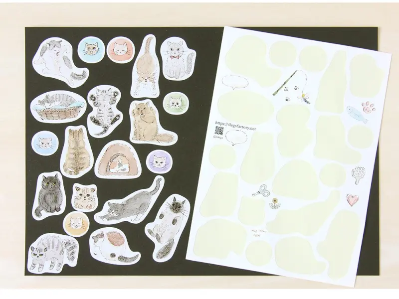4Legs Stickers - Cat