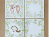 4Legs Memo Paper Set 96 Sheets - Animals