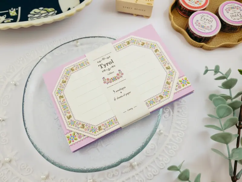 Tyrol Small Letter Set with Envelopes - Coney