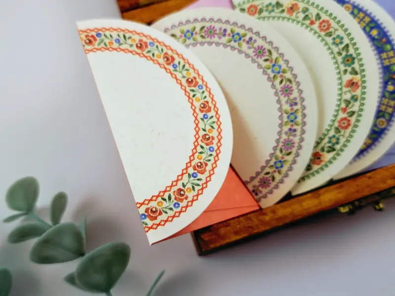 Tyrol Mini Note Paper Set with Envelopes - Coney