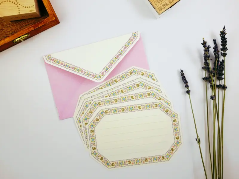 Tyrol Small Letter Set with Envelopes - Coney