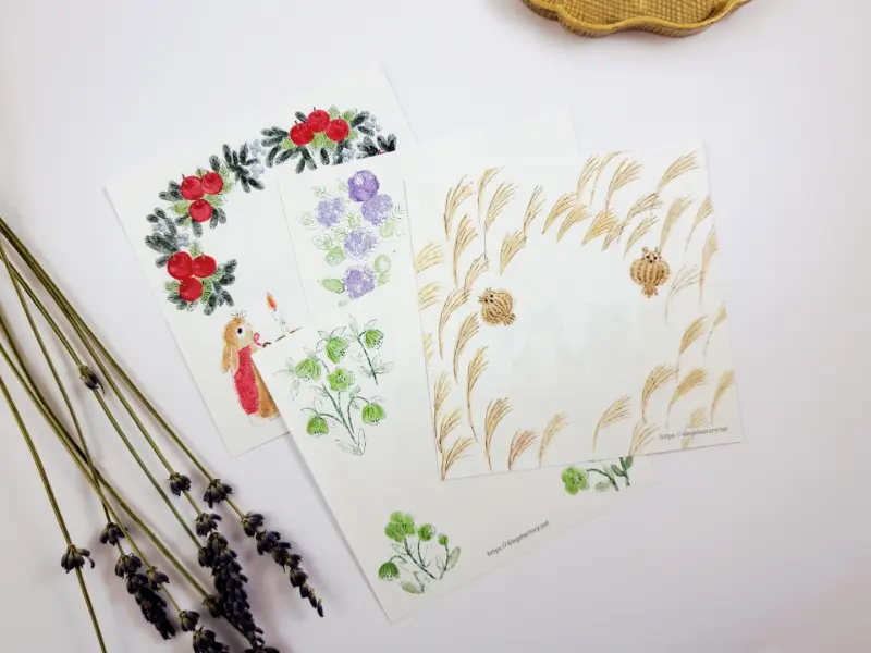 4Legs Memo Paper Set 96 Sheets - Animals