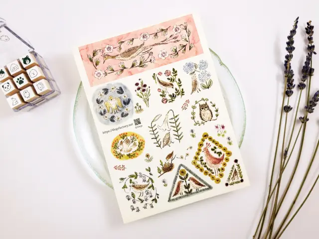 4Legs Stickers - Bird