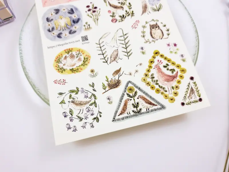 4Legs Stickers - Bird