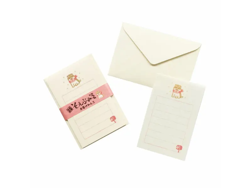 Furukawa Paper Winter Letter Set - Delivery Dog