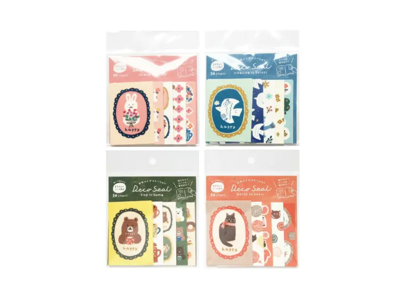 Furukawa Winter Limited Sticker Set - Cat Yarn