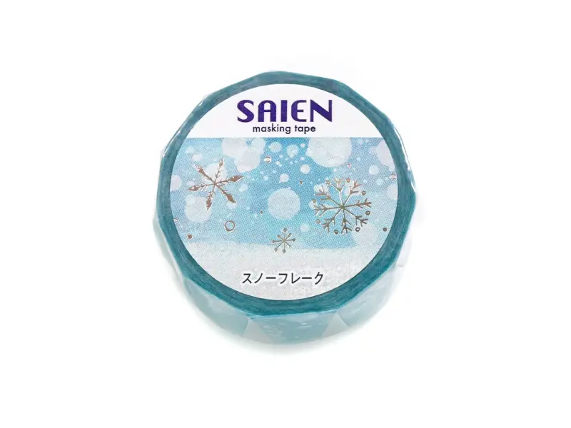 Saien Winter Limited Washi Tape - Snowflake