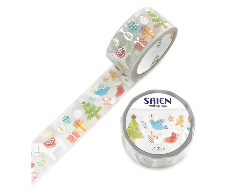 Saien Winter Limited Washi Tape - Noel