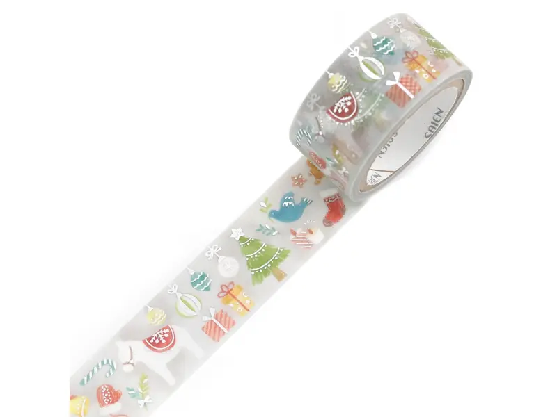 Saien Winter Limited Washi Tape - Noel