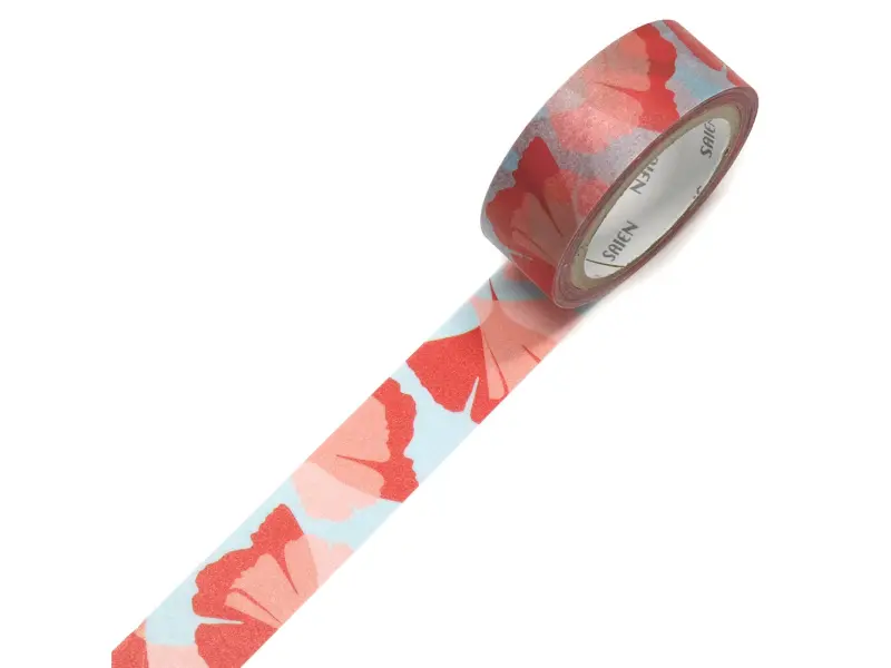 Saien x Common Modern Washi Tape - Ginkgo