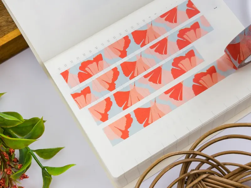 Saien x Common Modern Washi Tape - Ginkgo