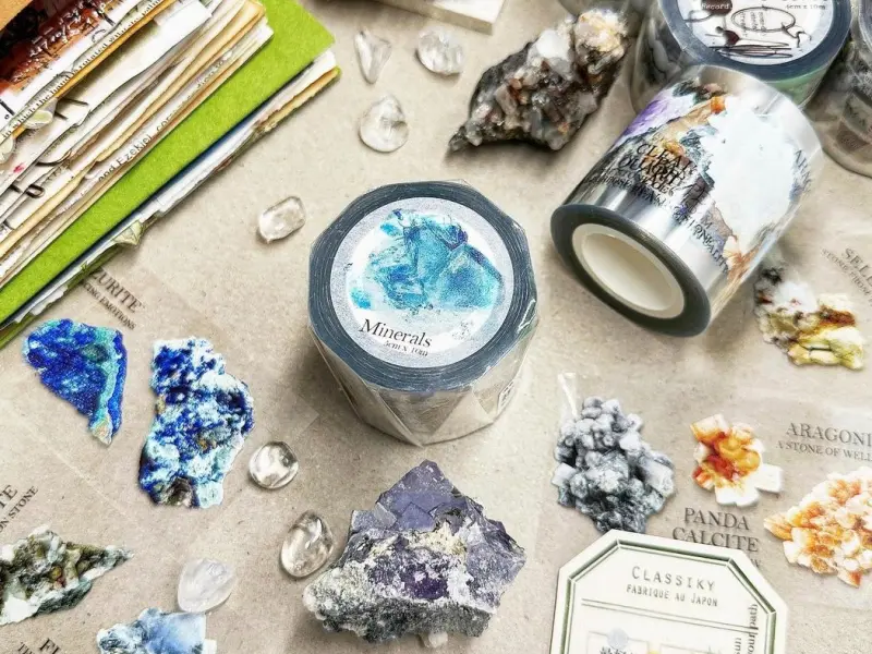 Gleam PET Tape - Minerals