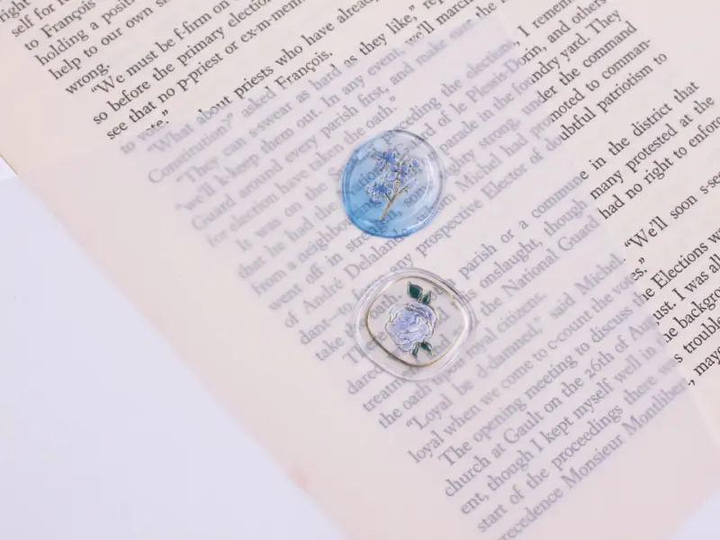 Appree Sealing Wax Stickers - Pure Blue
